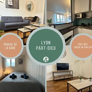 Appartement Le Garibaldi - 2 Pieces Avec Espace Teletravail, Lyon